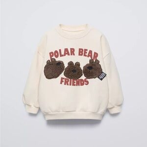 Zara kids boys girls size 6 sweatshirt